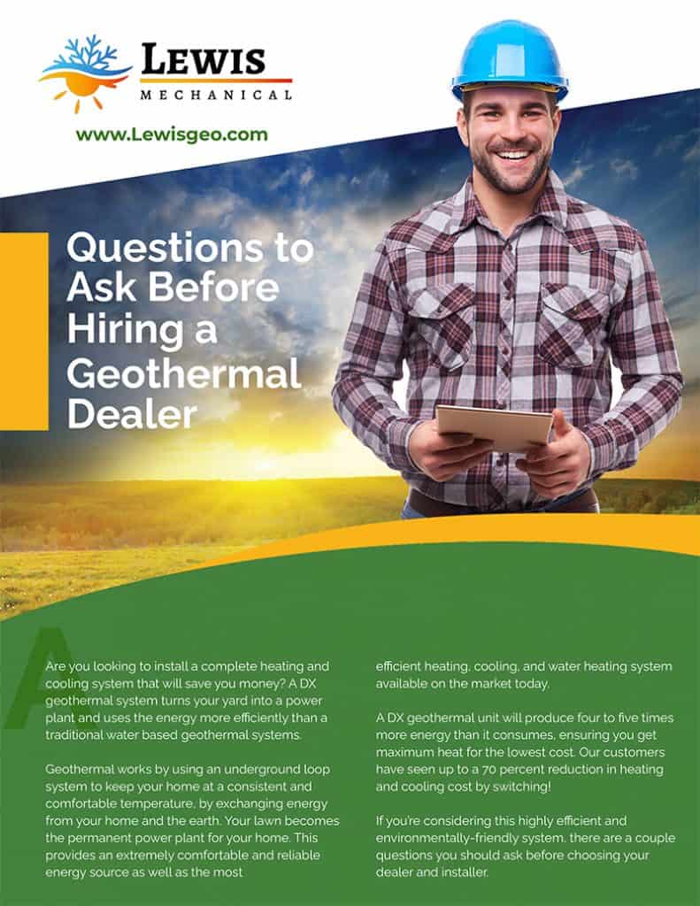 Questions to ask a geothermal dealer